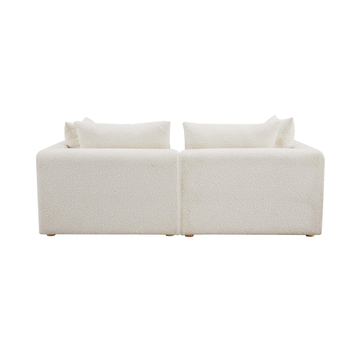 Hangover 81" Cream Boucle Loveseat