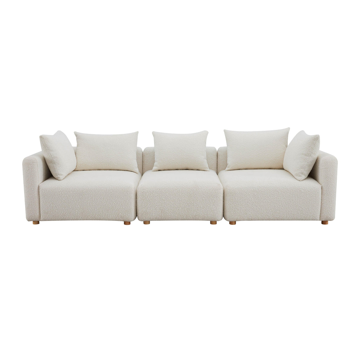 Hangover 112.5" Cream Boucle Sofa