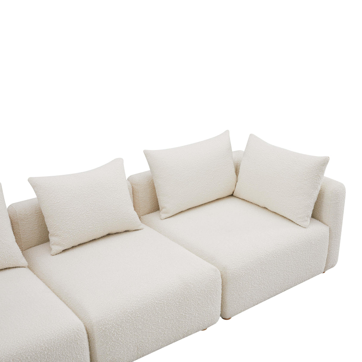 Hangover 112.5" Cream Boucle Sofa
