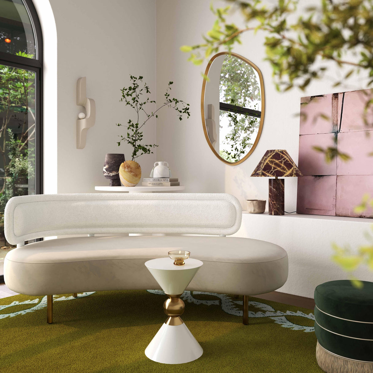 Tischa 70" Upholstered Sofa