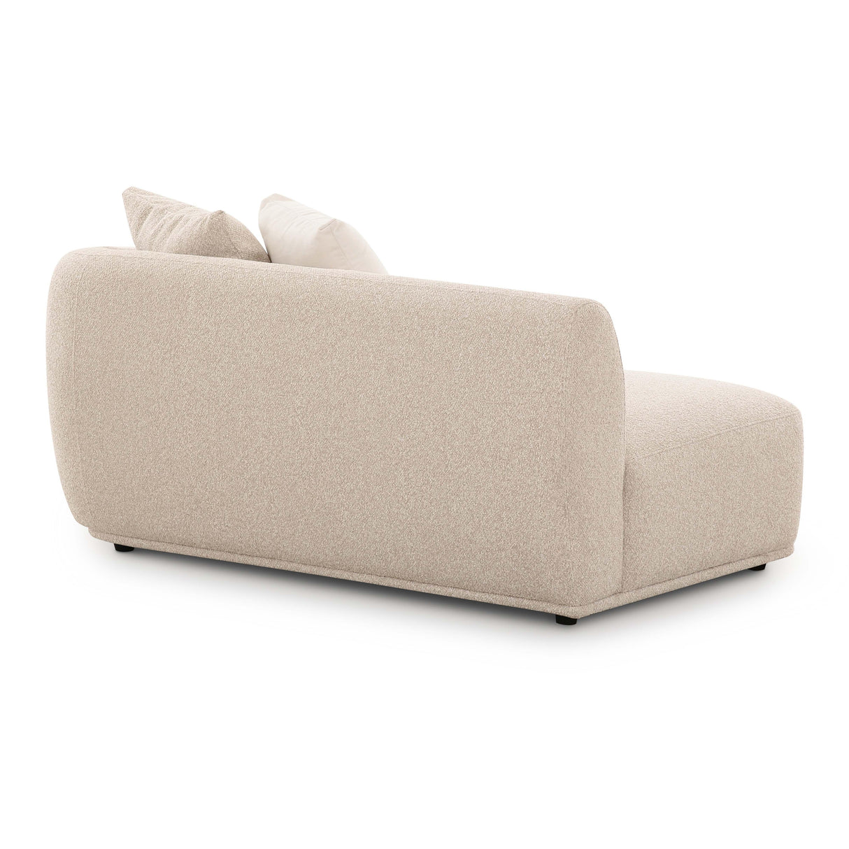 Sylvie 59" Cream Boucle Arm Loveseat