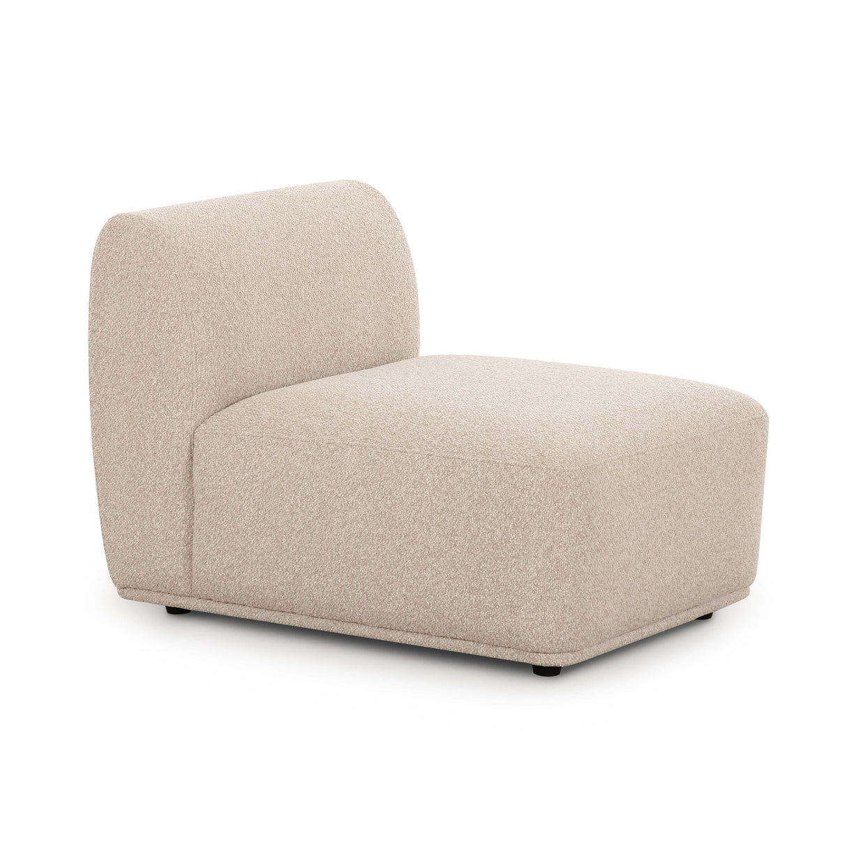 Sylvie Cream Boucle Armless Chair