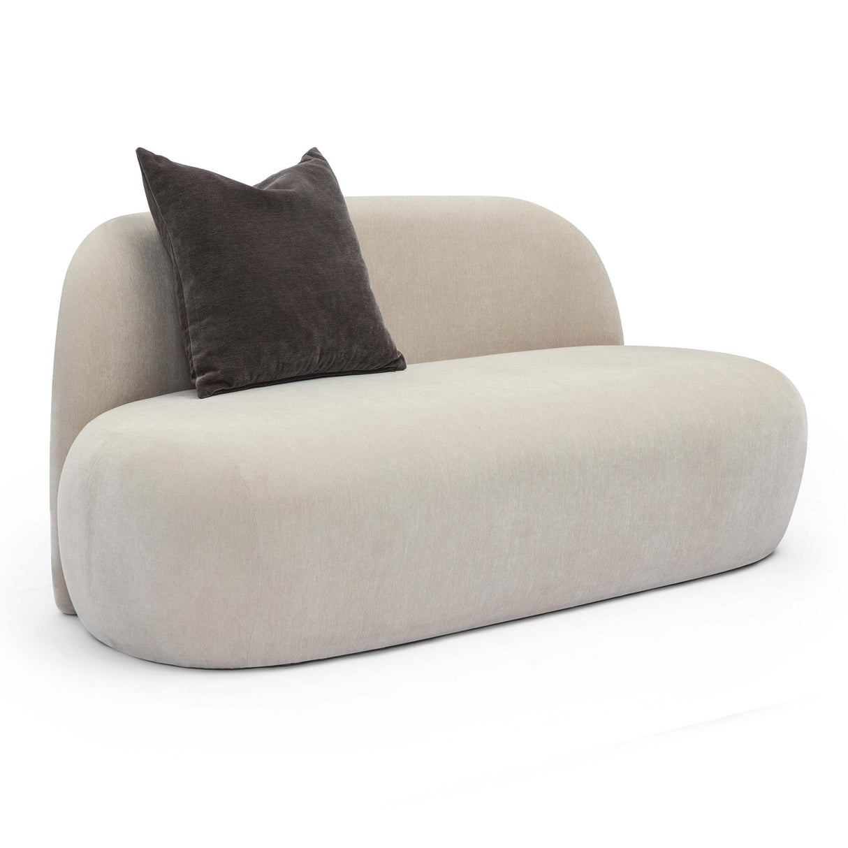 Carraway 60" Upcycled Chenille Loveseat