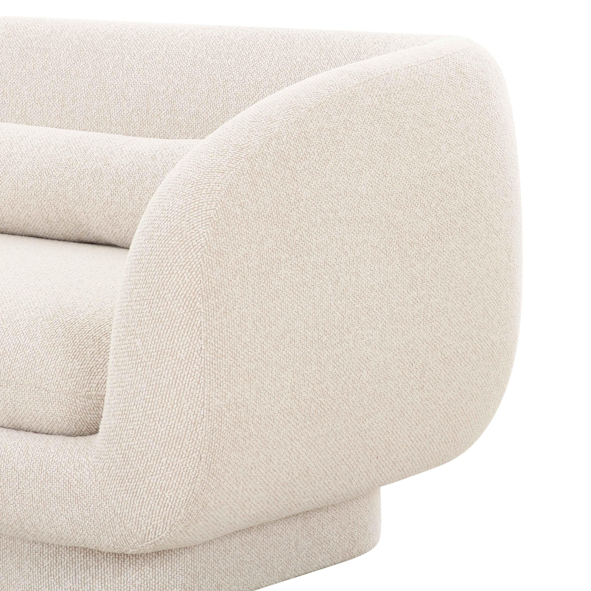 Simone 96" Cream Boucle Sofa