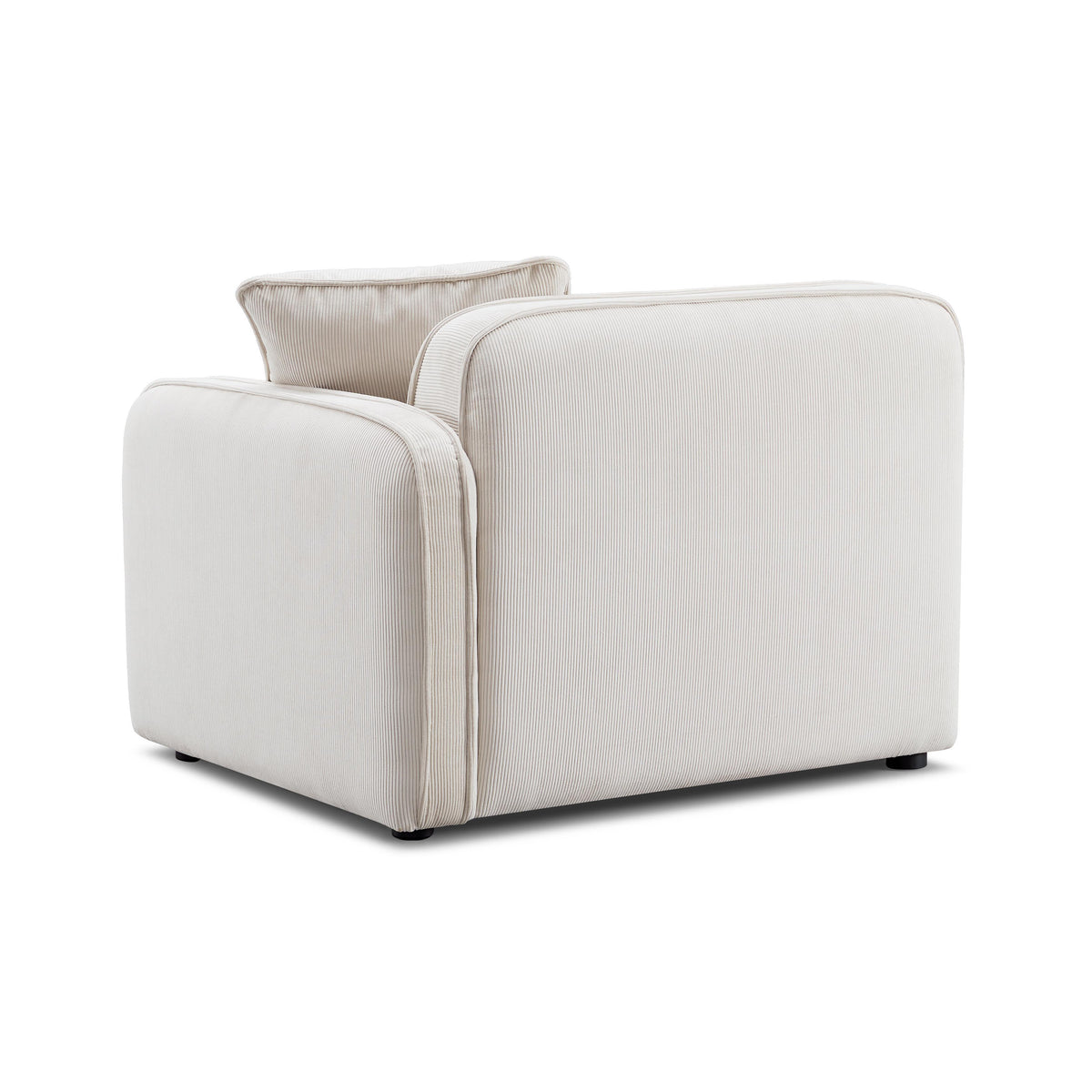 Travie Performance Corduroy Velvet RAF Corner Chair - View 3