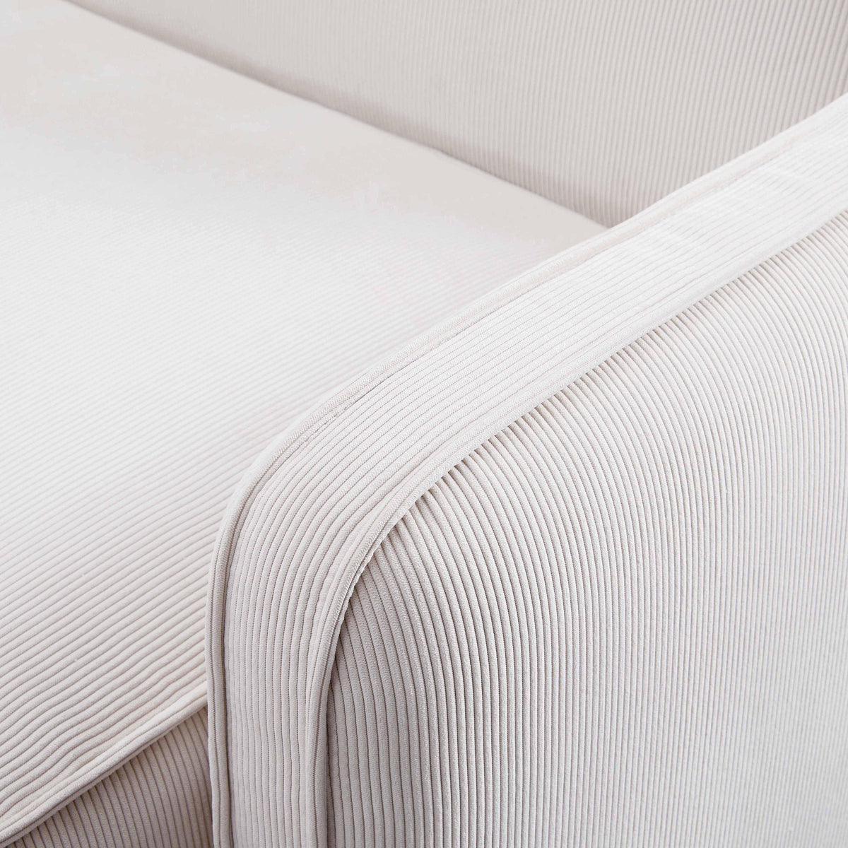 Travie Performance Corduroy Velvet RAF Corner Chair - View 4