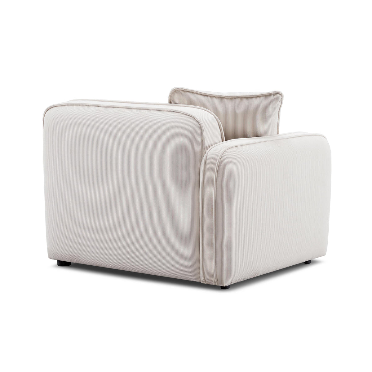 Travie Performance Corduroy Velvet LAF Corner Chair - View 3