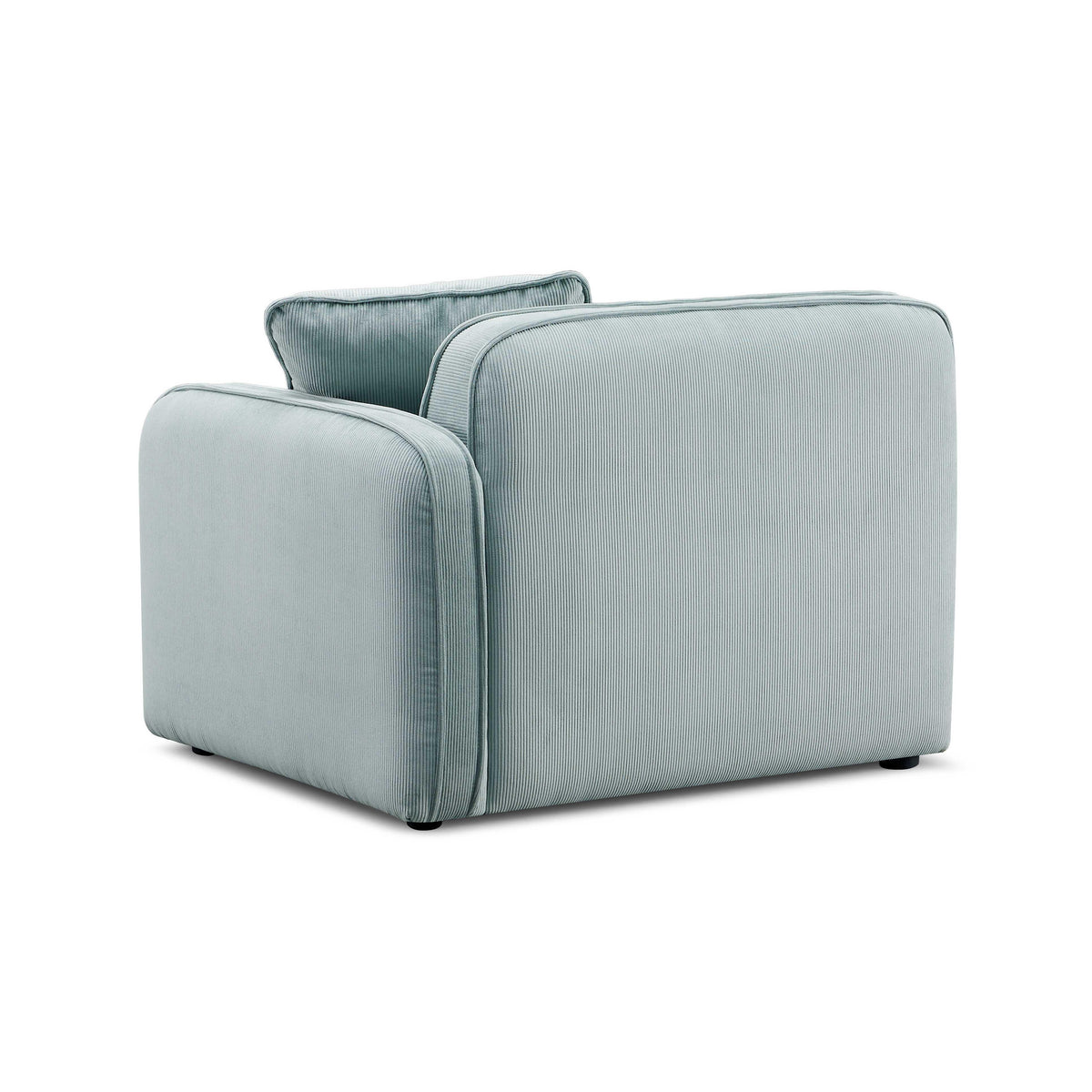 Travie Performance Corduroy Velvet RAF Corner Chair - View 9