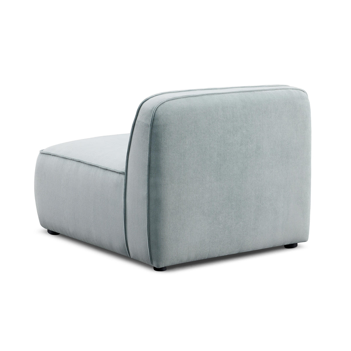 Travie Performance Corduroy Velvet Armless Chair - View 8