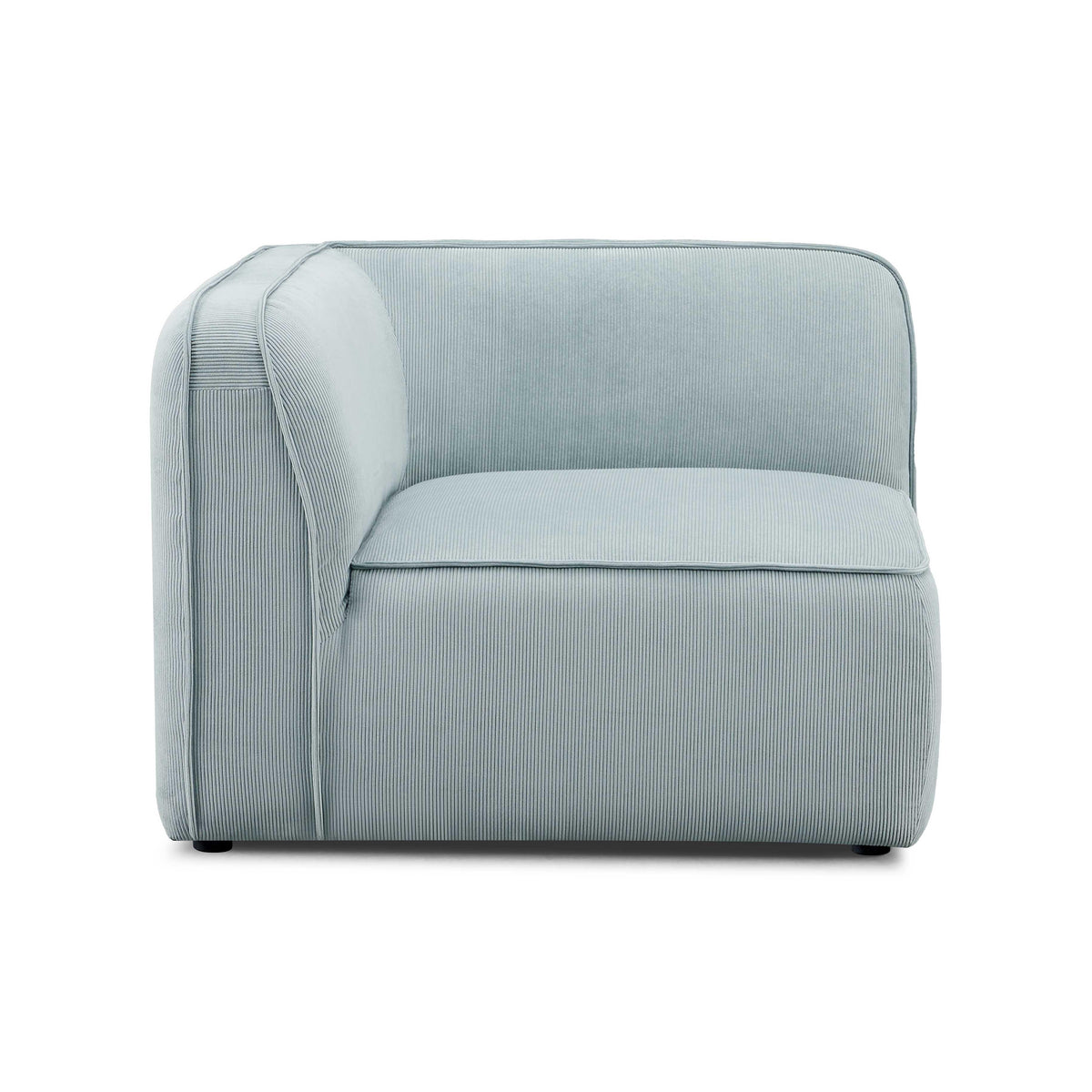 Travie Performance Corduroy Velvet Corner Chair - View 7