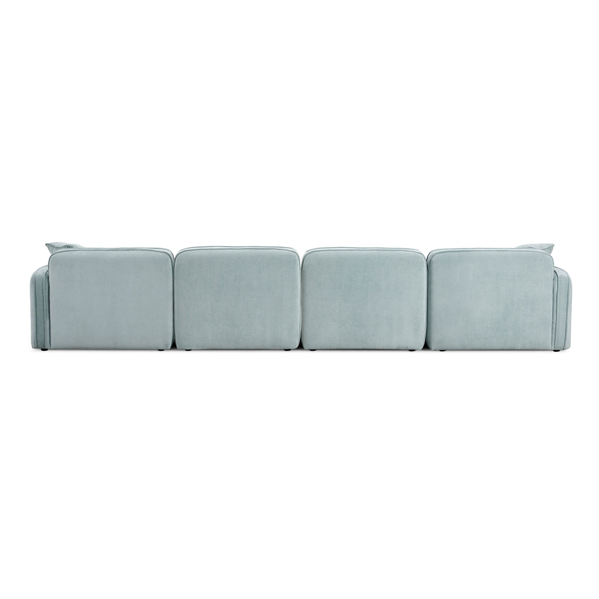 Travie 6-PiecePerformance Corduroy Velvet Modular U-Sectional