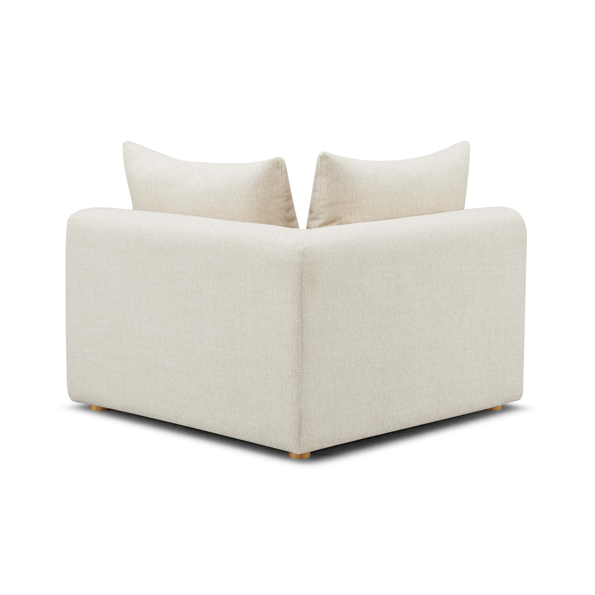 Hangover Heavy Textured Fabric Modular Corner Chair