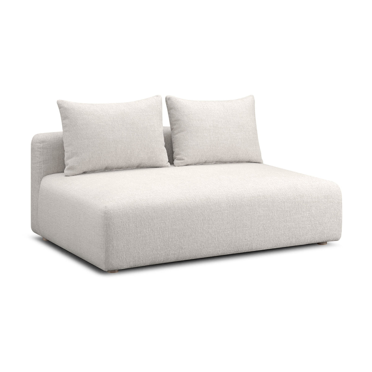 Hangover 64" Armless Loveseat - View 19