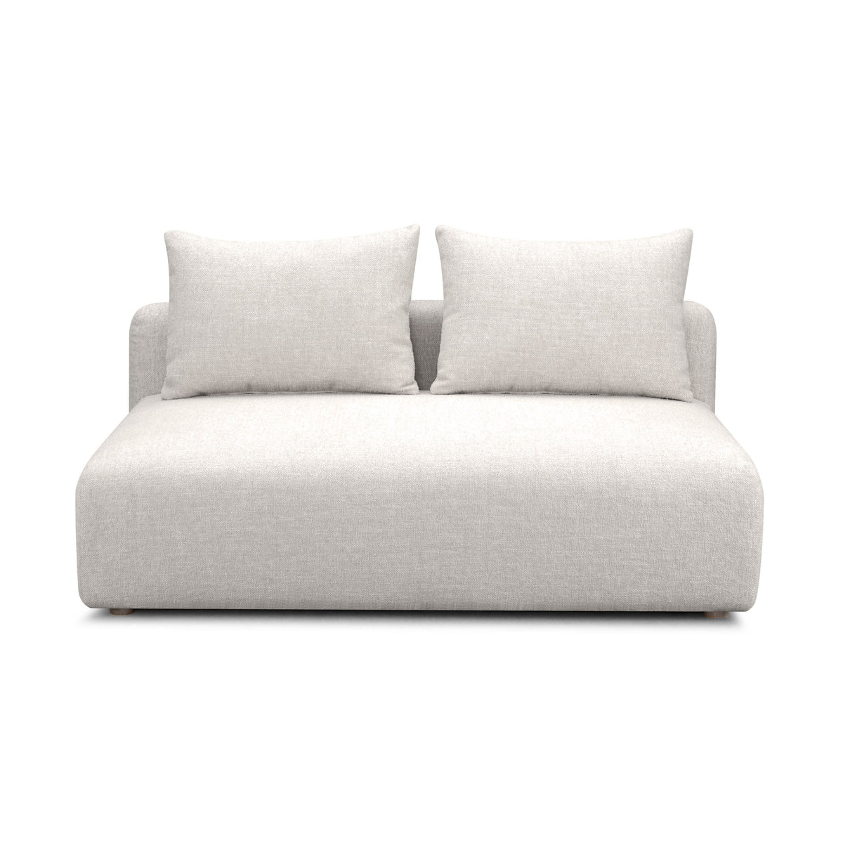 Hangover 64" Armless Loveseat - View 17
