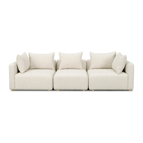 Hangover 112.5" Heavy Textured Fabric Sofa