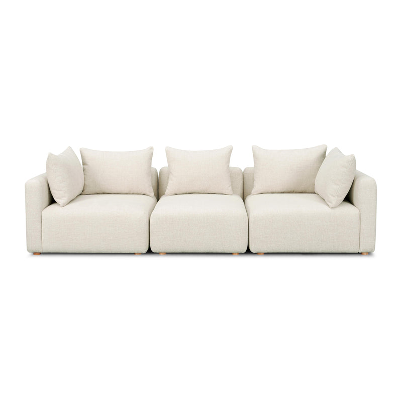 Hangover 112.5" Heavy Textured Fabric Sofa