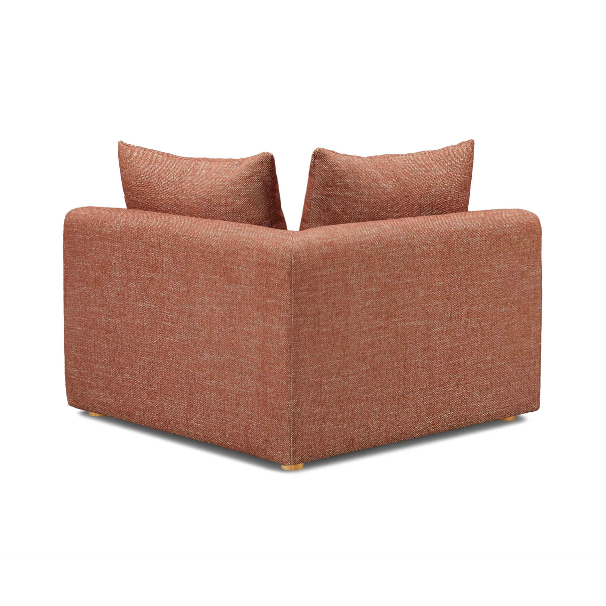 Hangover Heavy Textured Fabric Modular Corner Chair