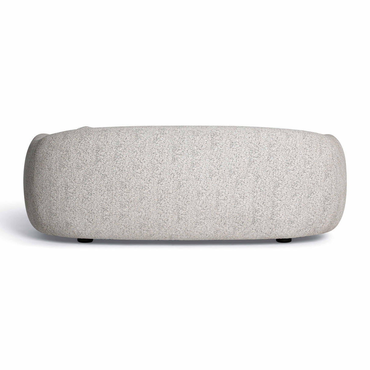 Judy 80" Black and White Woven Fabric Sofa