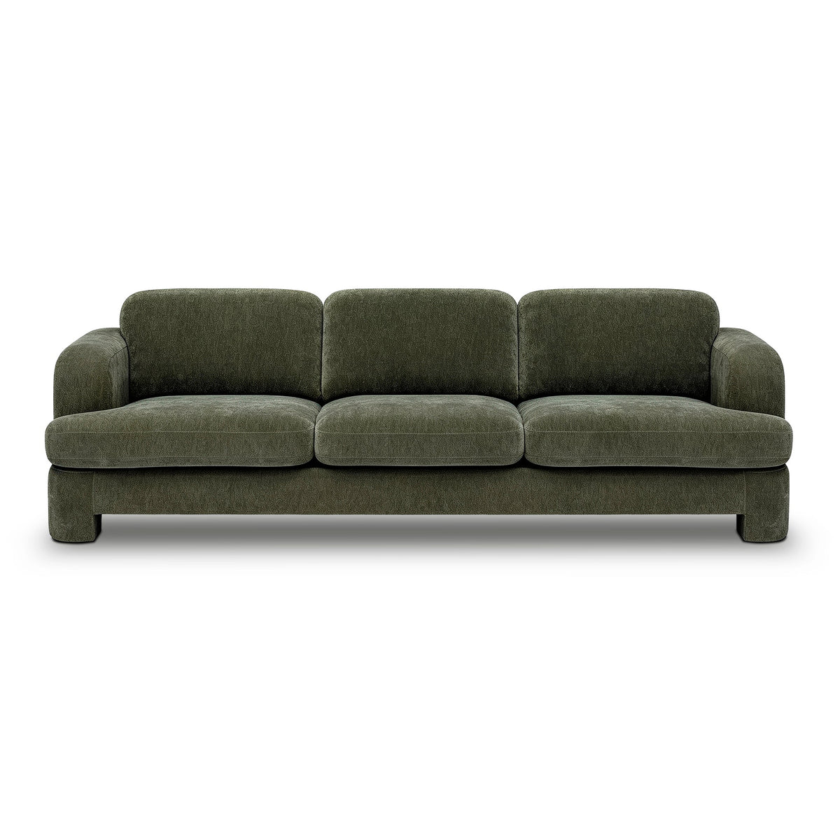 Texture detail of high-performance woven fabric on Halsey Sofa