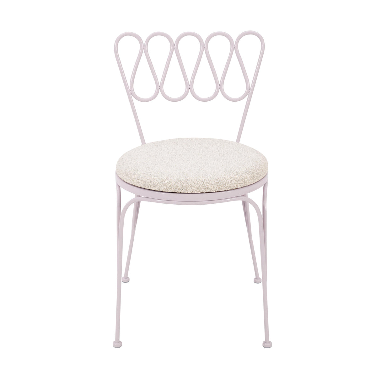 Erica Wrought Iron Outdoor Chair