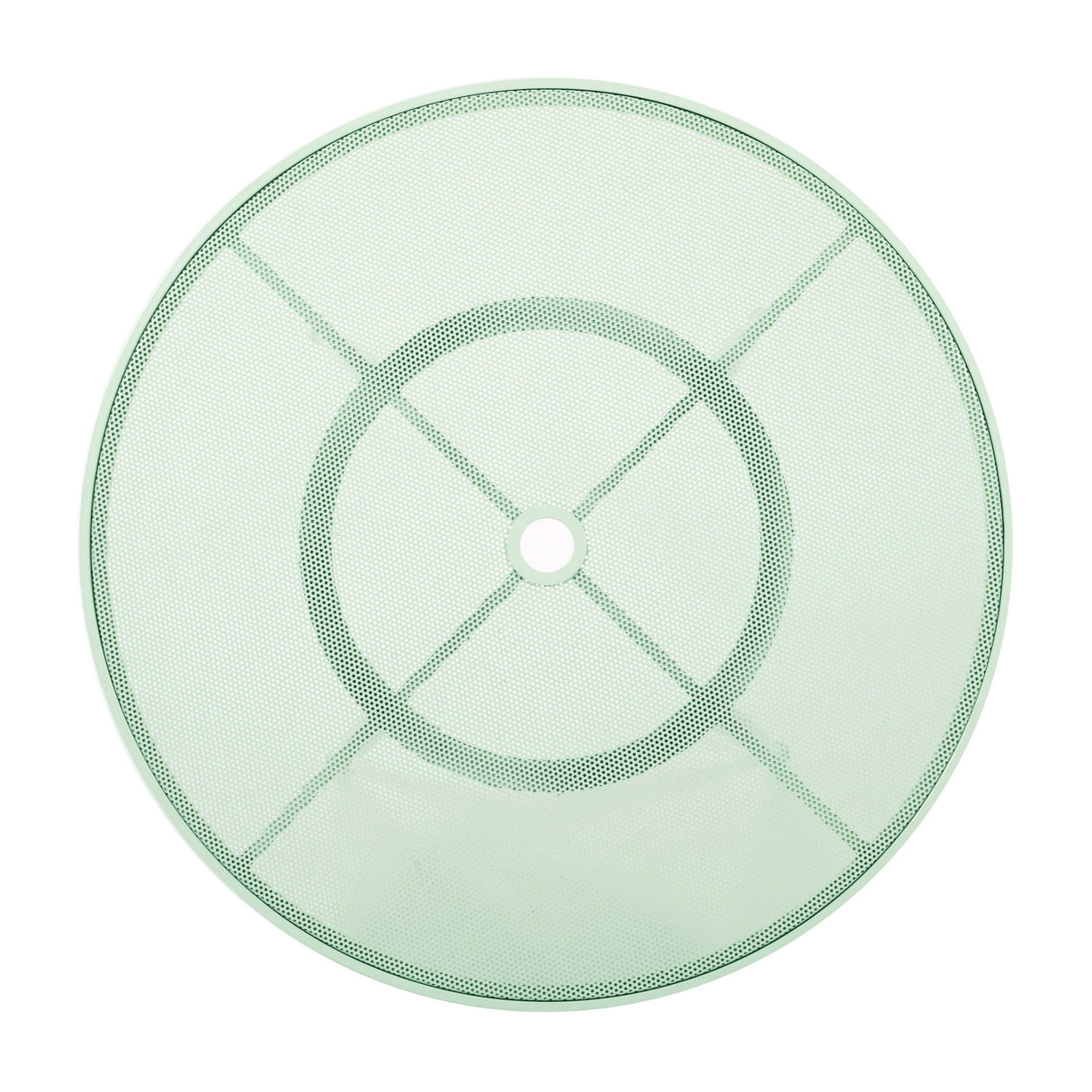 Erica 34" Wrought Iron Outdoor Round Cafe Table