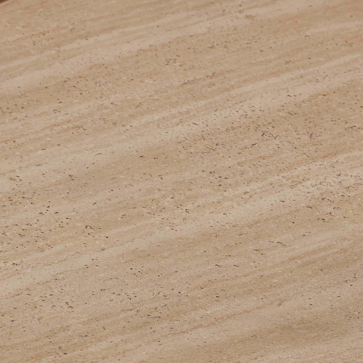 Eclipse Textured Faux Travertine Indoor / Outdoor Coffee Table