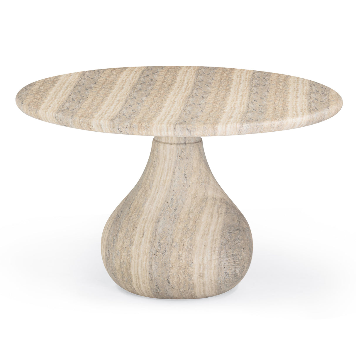 Smooch 47" Concrete Indoor / Outdoor Round Dining Table