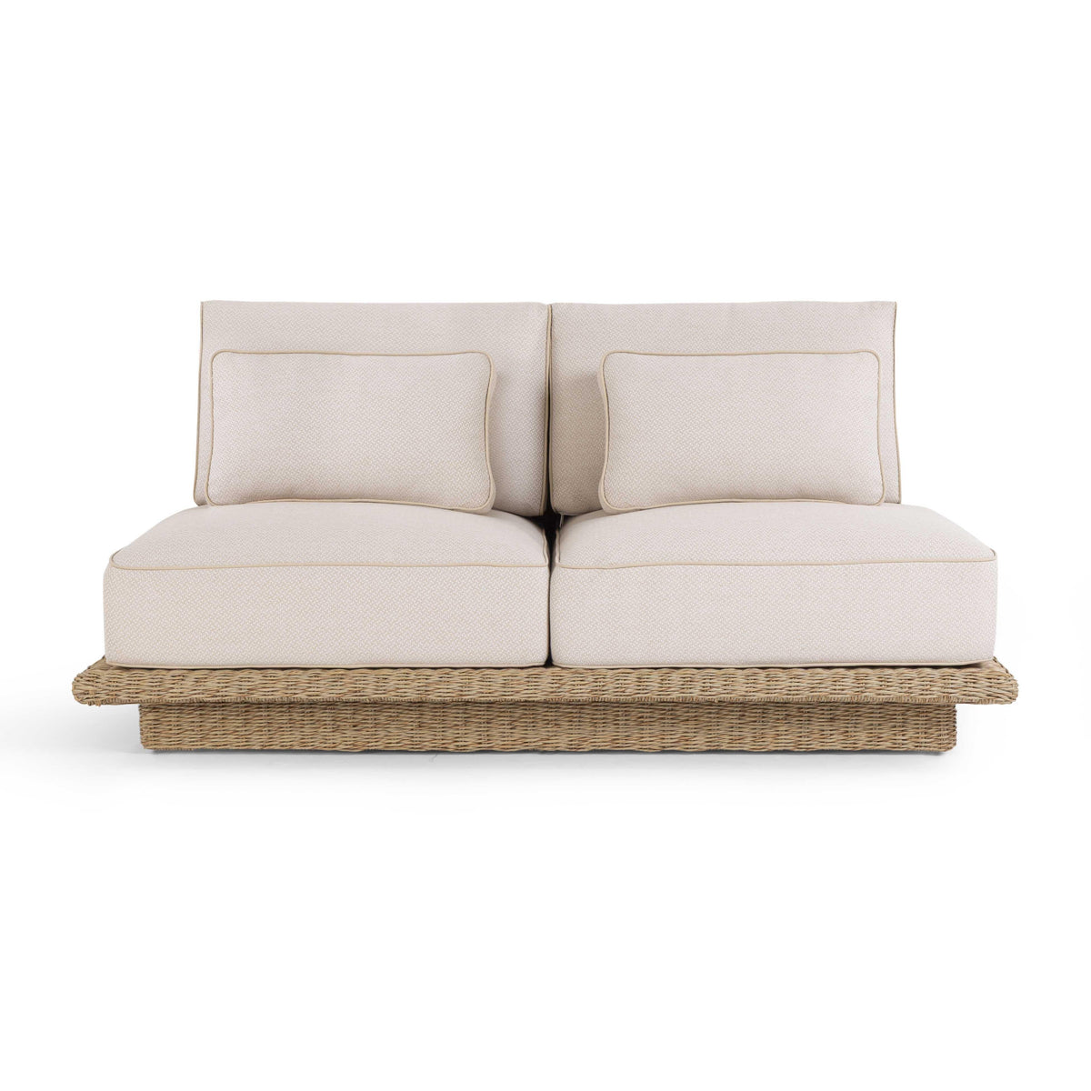 Mora Cream Outdoor Sofa (65"-96") - View 10