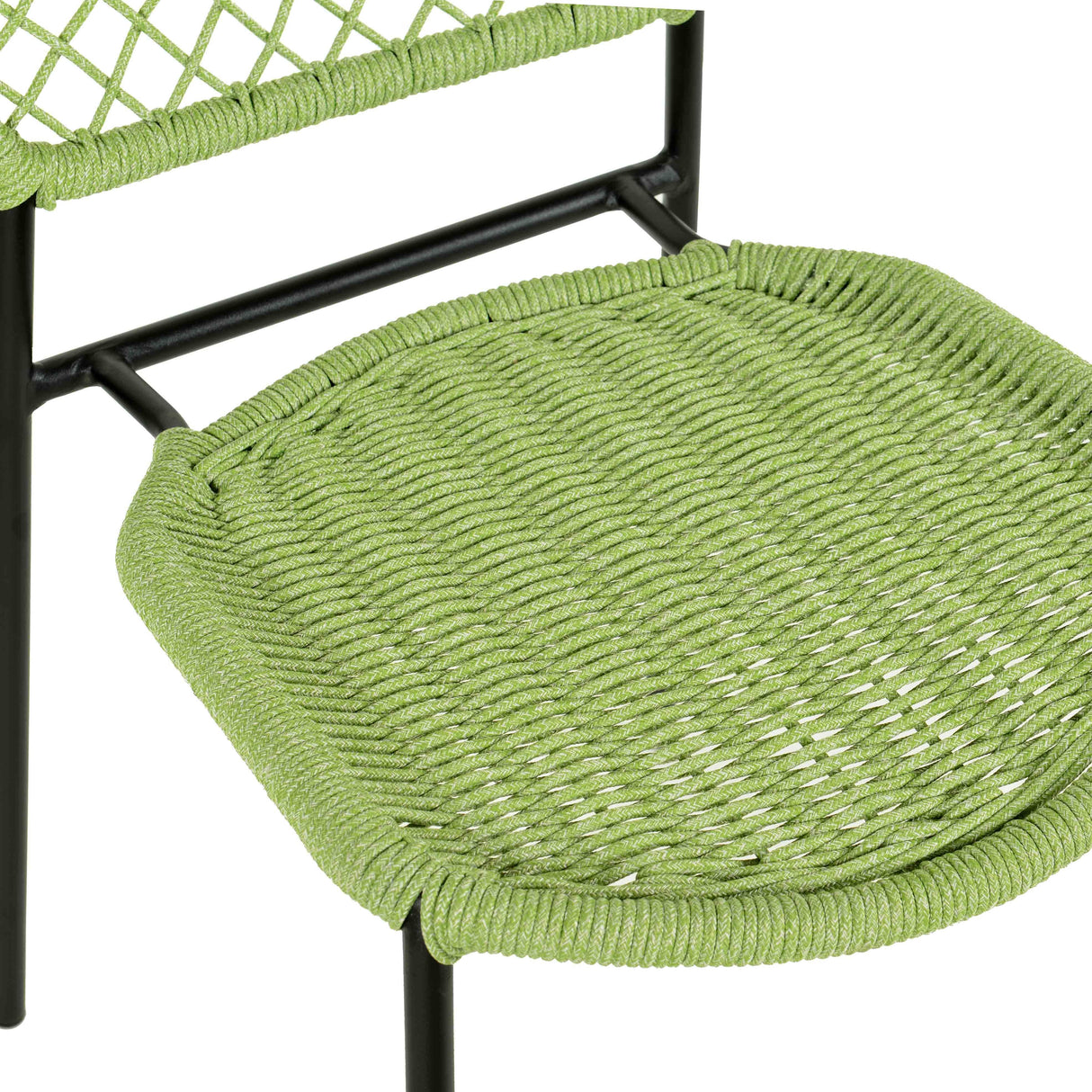 Lucy Dyed Cord Stackable Outdoor Dining Chair