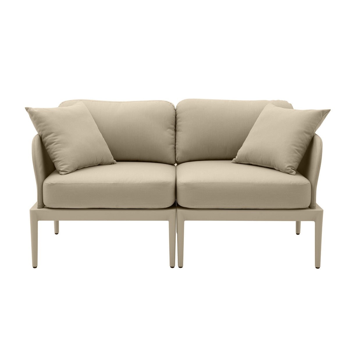 Kapri 55" Modular Outdoor Loveseat