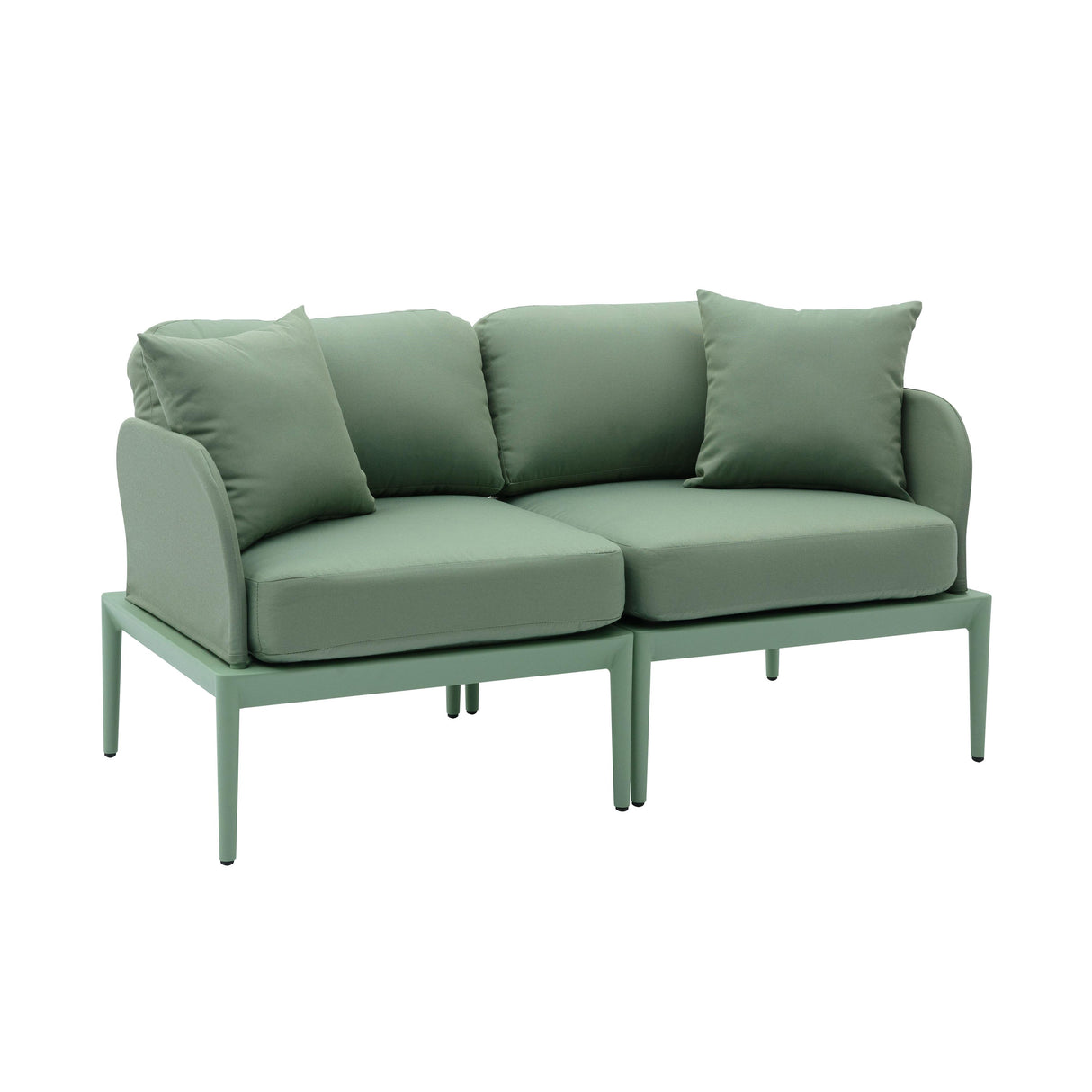 Kapri 55" Modular Outdoor Loveseat