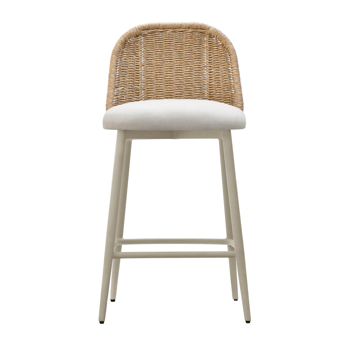 Alexa Performance Fabric Outdoor Stool