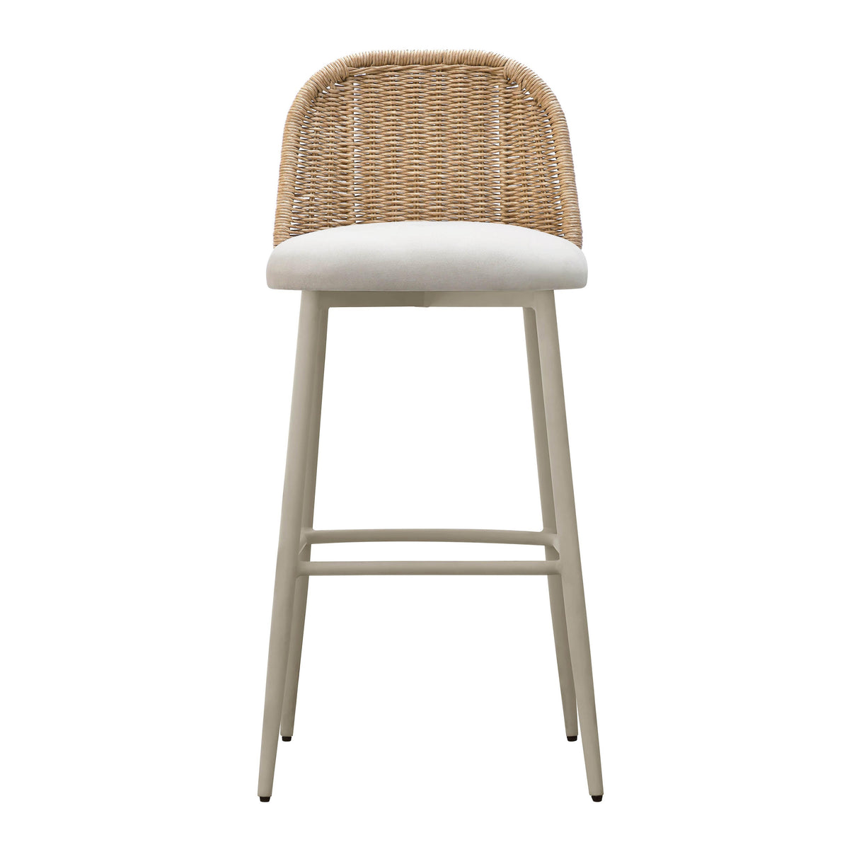 Alexa Performance Fabric Outdoor Stool