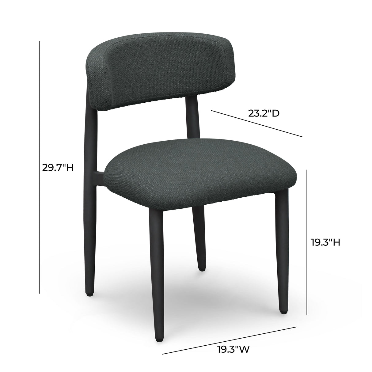 Annika Textured Outdoor Dining Side Chair