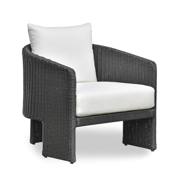 Alexa Cream Performance Fabric Outdoor Armchair