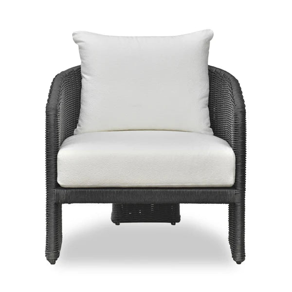 Alexa Cream Performance Fabric Outdoor Armchair
