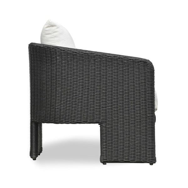 Alexa Cream Performance Fabric Outdoor Armchair