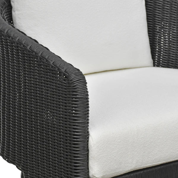 Alexa Cream Performance Fabric Outdoor Armchair