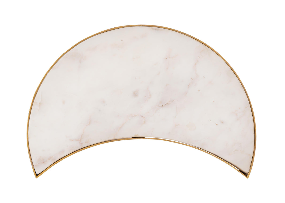 Crescent Marble Nesting Tables