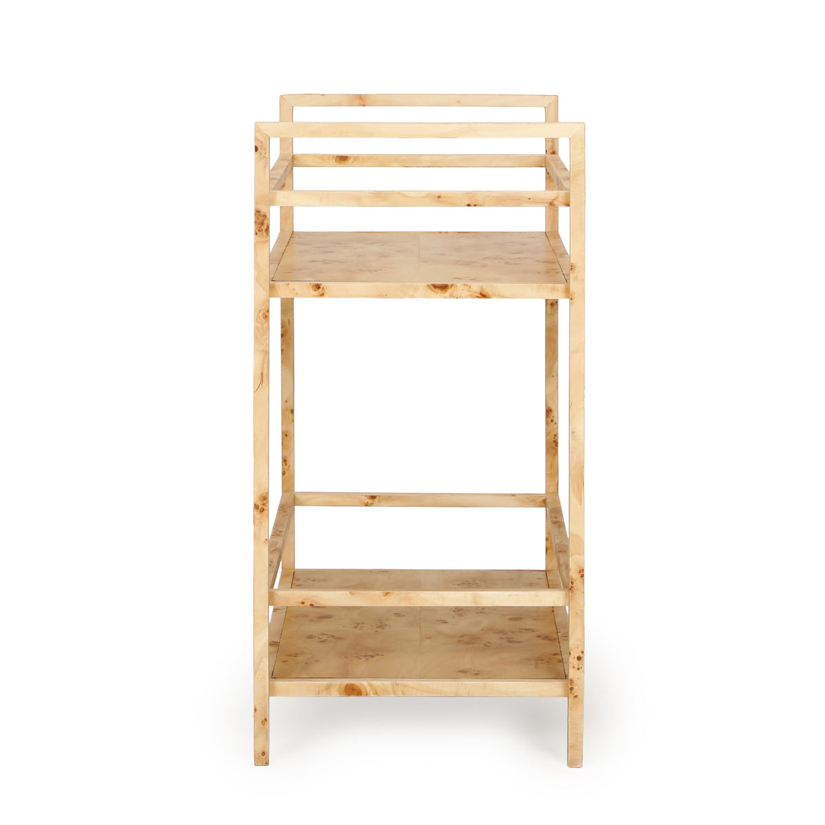 Destin Natural Burl Contract-Grade Bar Cart - View 4