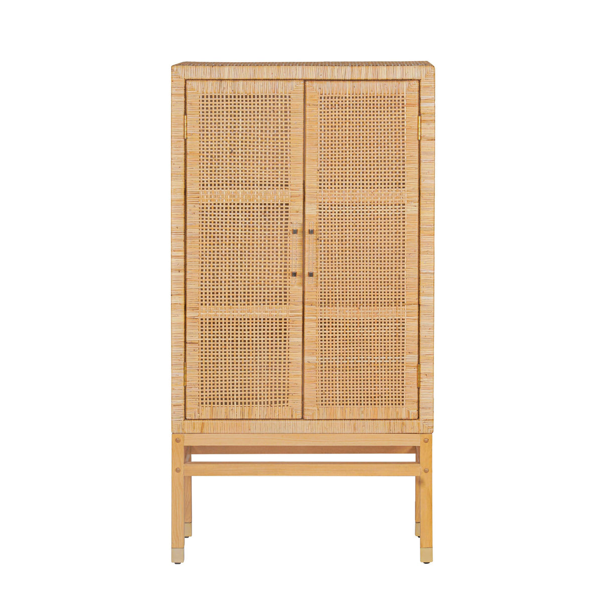 Amara Woven Rattan Cabinet