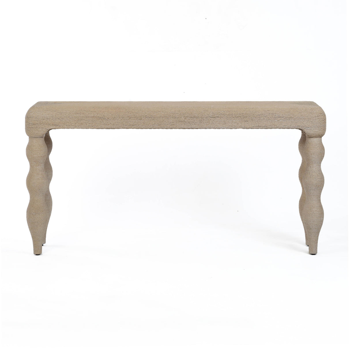 Vicky 68" Natural Rattan Console Table