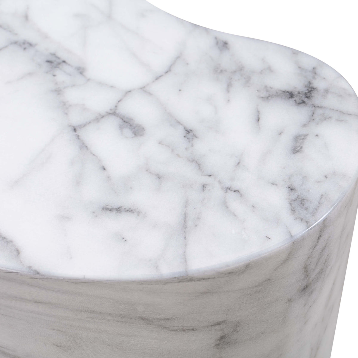 Slab Concrete Indoor/Outdoor Side Table (18"-22") - View 6