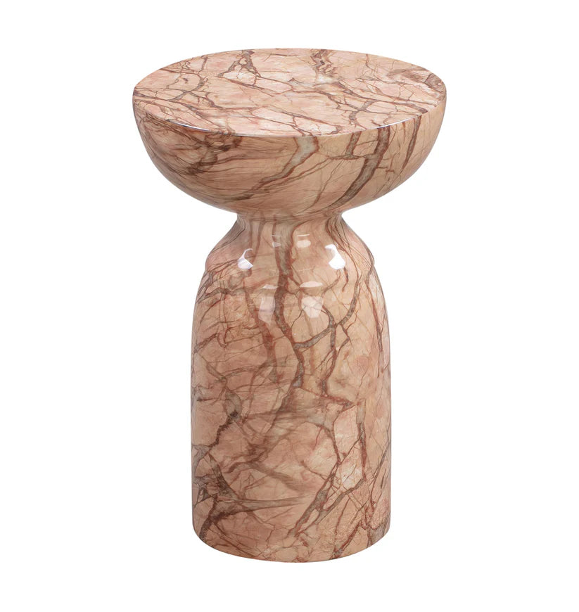 Rue Black Marble Side Table