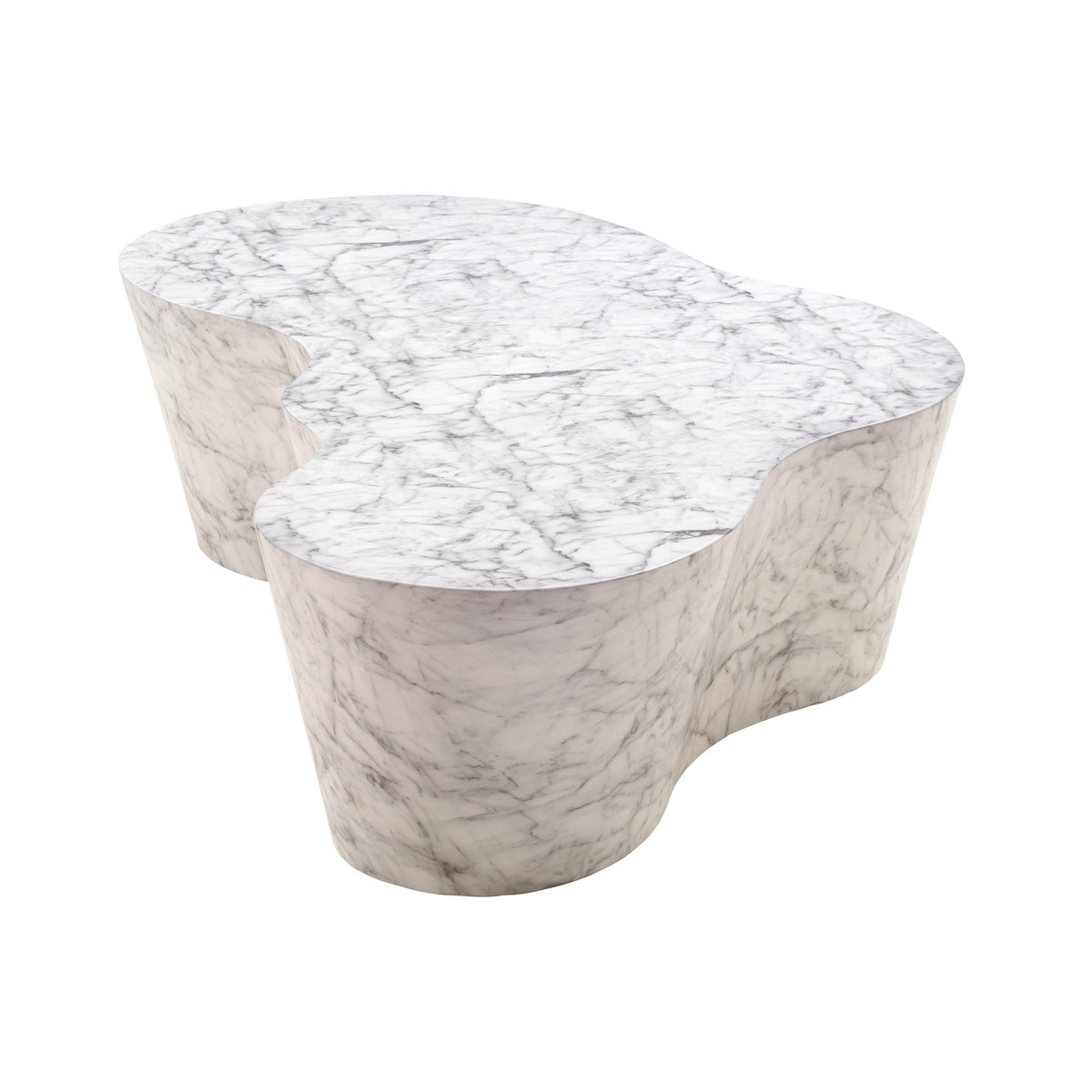 Slab 59" Concrete Indoor/Outdoor Coffee Table - View 4