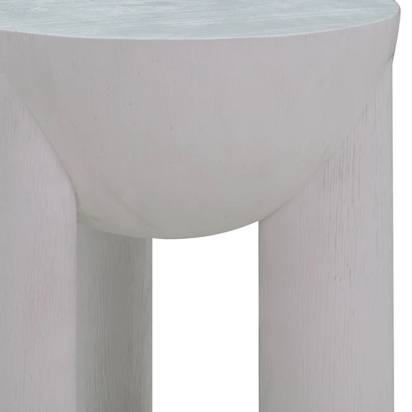 Morse Cognac Wooden Accent Table