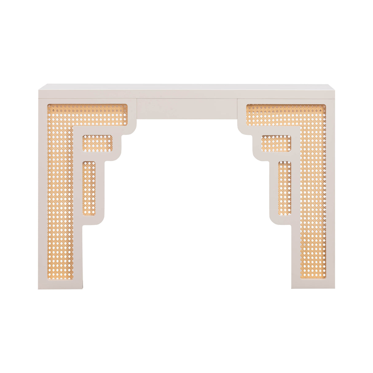 Suzie 45" Rattan Console Table
