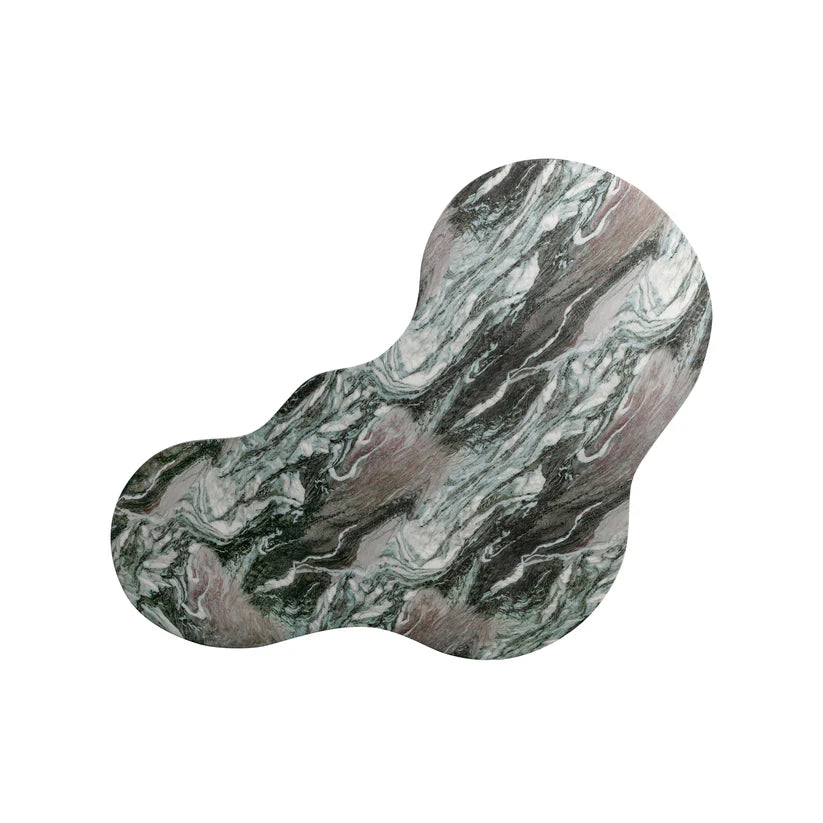 Slab Faux Travertine Coffee Table