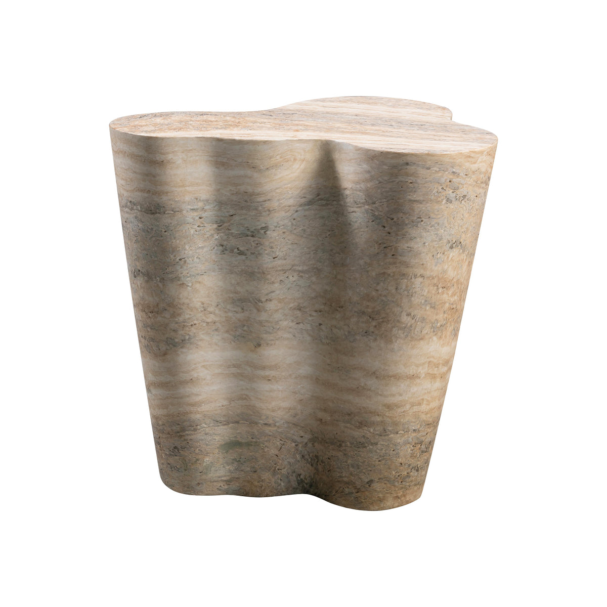 Slab Concrete Indoor/Outdoor Side Table (18"-22") - View 28