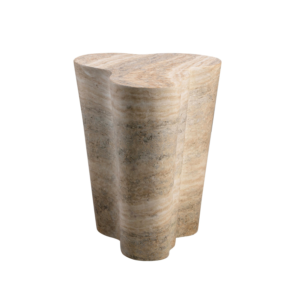 Slab Concrete Indoor/Outdoor Side Table (18"-22") - View 29